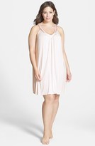 Thumbnail for your product : Midnight by Carole Hochman Satin Trim Chemise (Plus Size) (Nordstrom Online Exclusive)