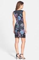 Thumbnail for your product : Cynthia Rowley 'Moonflower' Embellished Scuba Sheath Dress