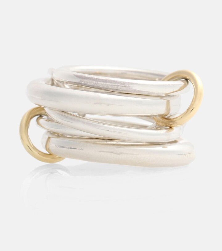 Spinelli Kilcollin Phantom 18kt gold and silver ring - ShopStyle