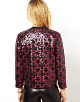 Thumbnail for your product : ASOS Jacket with Sequin Stars
