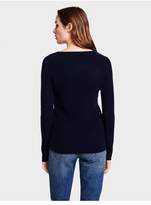 Thumbnail for your product : White + Warren Cashmere Slim Ribbed V Neck