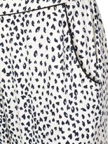Thumbnail for your product : Fleur Du Mal Leopard Print Pyjama Bottoms