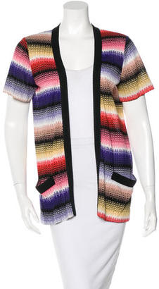 Missoni Patterned Open Front Cardigan