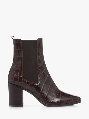 dune pixie boots burgundy