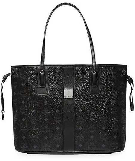 mcm shopper black