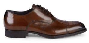To Boot Brogue Cap Toe Leather Oxfords