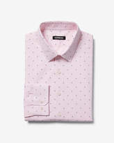 Thumbnail for your product : Express Slim Striped Print Dress Shirt