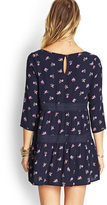 Thumbnail for your product : Forever 21 Floral Woven Gauze Dress