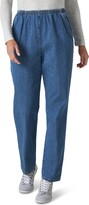 Thumbnail for your product : Chic Classic Collection Women's Cotton Pull-On Pant with Elastic Waist