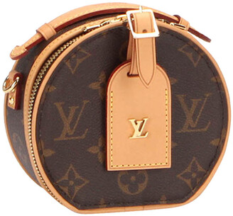 Louis Vuitton Brown Monogram Canvas Petite Boite Chapeau Bag - ShopStyle