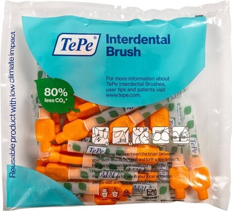 TePe Oral Health Care, Inc. TePe®InterdentalBrushesOriginalOrange20-pack