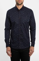 Thumbnail for your product : 7 Diamonds 'Sweet Machine' Trim Fit Print Woven Shirt