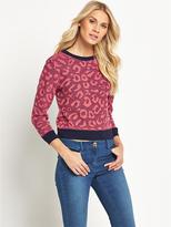 Thumbnail for your product : Love Label Animal Print Jumper