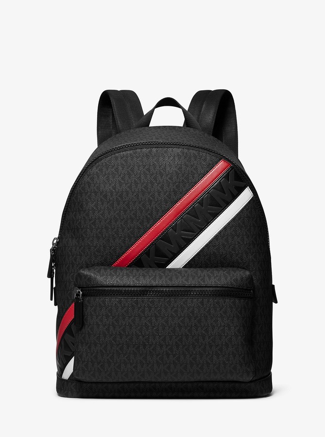 Michael Kors Cooper Logo Stripe Backpack - ShopStyle