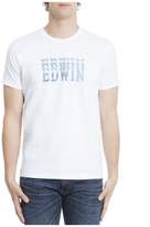 Thumbnail for your product : Edwin White Cotton T-shirt