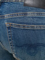 Thumbnail for your product : R 13 Cropped Low Rise Jeans