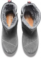 Thumbnail for your product : Toms Grey Suede Youth Nepal Boots