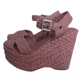 Thumbnail for your product : Ralph Lauren COLLECTION Pink Mules & Clogs