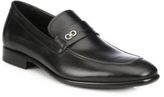 Thumbnail for your product : Ferragamo Paros Leather Loafers