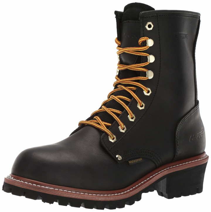 Ad Tec Men's Welt Construction & Utility Footwear Durable and Long Logger Boot
