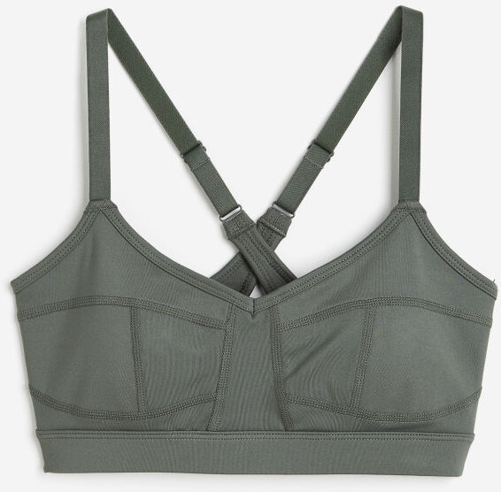 H&M Integral-bra Sports Top in DryMove™ - ShopStyle