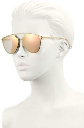 Christian Dior Reflected Prism 63MM Mirrored Modified Pantos Sunglasses