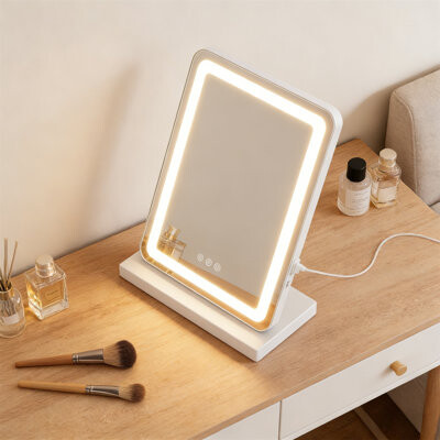 Wrought Studio Makeup Mirror A Professional Makeup Mirror With Adjustable Lighting And Memory Function