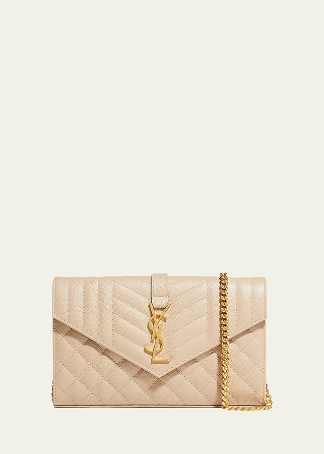 Saint Laurent Envelope Wallet on Chain ShopStyle