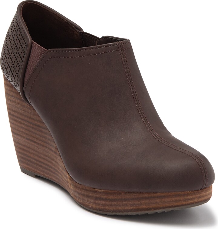 harlow wedge bootie