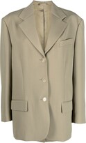 Thumbnail for your product : Acne Studios Single-Breasted Tailored Blazer