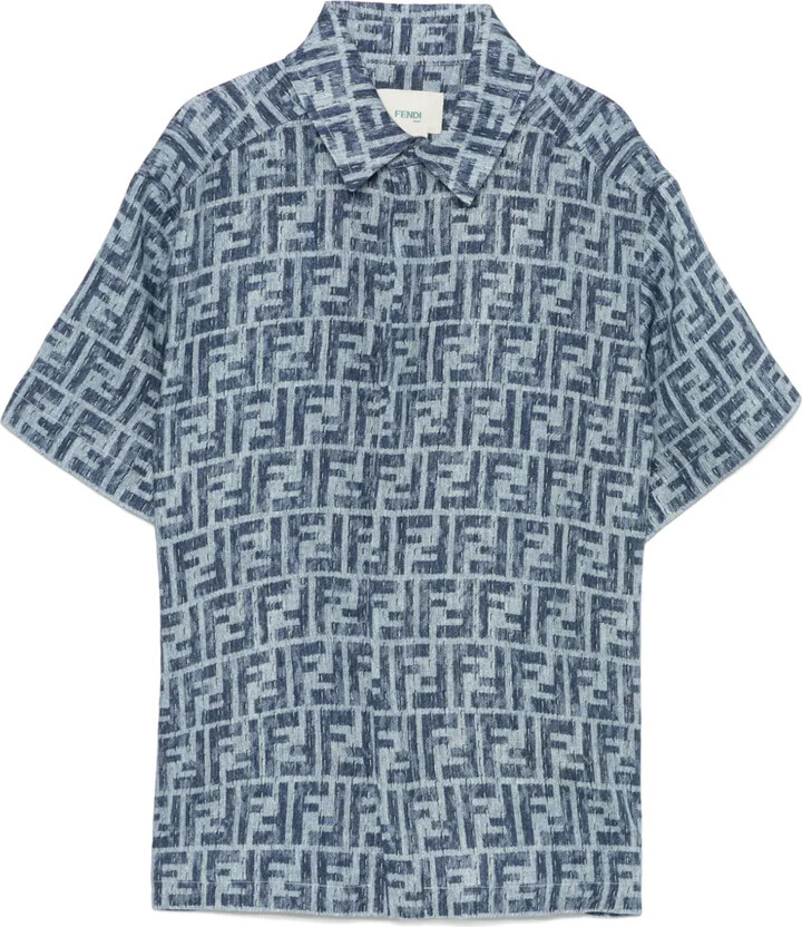 Fendi Kids FF-print shirt