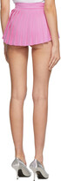 Thumbnail for your product : pushBUTTON SSENSE Exclusive Pink Pleated Micro Shorts