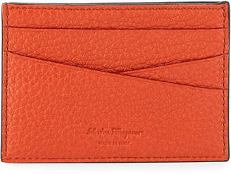 Men's Firenze Flat Colorblock Leather Card Case