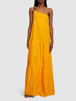 Thumbnail for your product : Johanna Ortiz Volcanic Dreams cotton poplin maxi dress