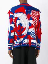 Thumbnail for your product : Henrik Vibskov abstract textured jumper