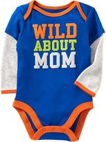 Thumbnail for your product : Old Navy Graphic 2-in-1 Bodysuits for Baby