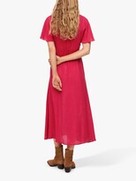 Thumbnail for your product : MANGO Rouje Spot Midi Dress, Medium Red