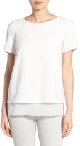 Thumbnail for your product : Cooper & Ella Women's 'Patricia' Double Layer Tee