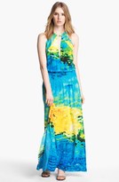 Thumbnail for your product : Tracy Reese Print Silk Maxi Dress