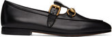 Thumbnail for your product : Gucci Black Horsebit Baby Loafers