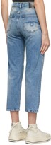 Thumbnail for your product : R 13 Indigo Shelley Jeans