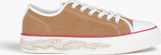Sandro Anouk suede sneakers
