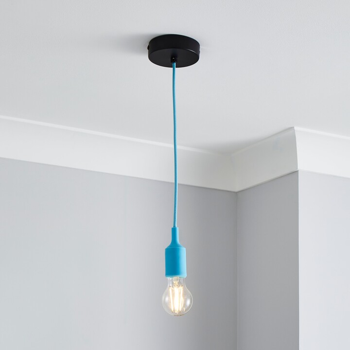 Dunelm 1 Light Flex Fitting Blue ShopStyle