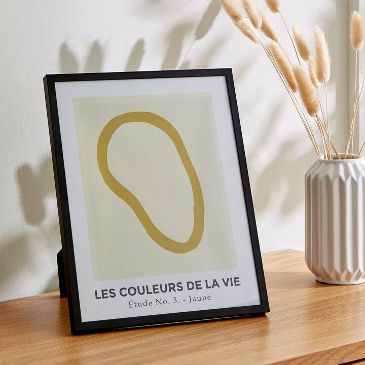 Dunelm Skinny Black Edge Photo Frame Black ShopStyle