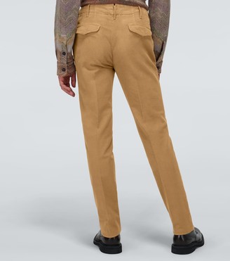 Incotex Single-pleated chino pants