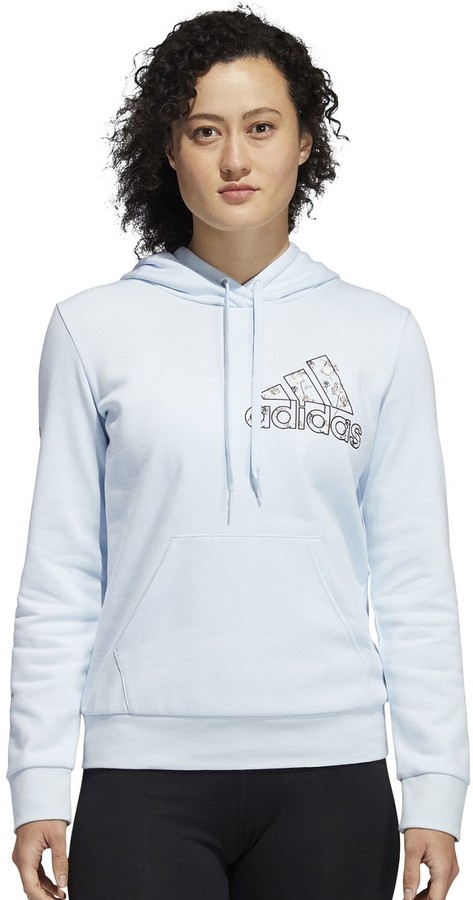 adidas women's floral hoodie
