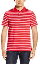 Thumbnail for your product : Izod Men's Short-Sleeve Windward Cool Interlock Feeder-Stripe Polo Shirt