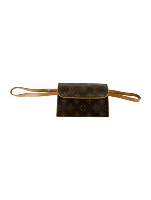 Louis Vuitton Monogram Pochette Florentine Brown ShopStyle Shoulder Bags