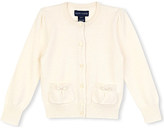 Thumbnail for your product : Ralph Lauren Long-sleeved cashmere cardigan 7-16 years Cream