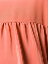 Thumbnail for your product : RED Valentino cropped gathered blouse